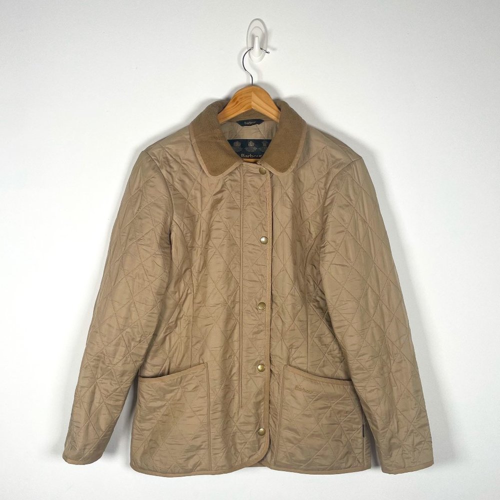 BARBOUR Beige Quilted Jacket